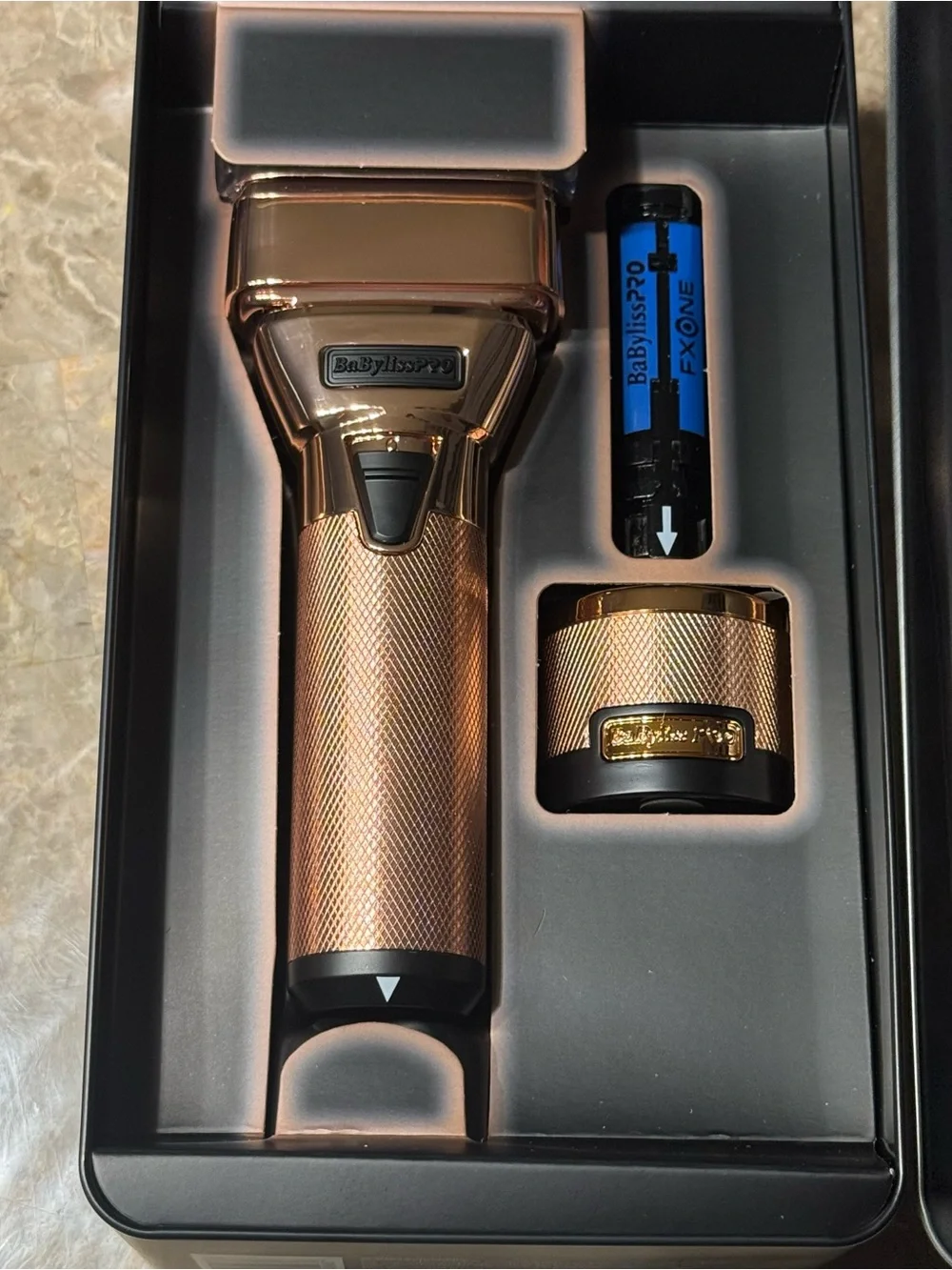 BaBylissPRO ROSEFX Cordless Trimmer in Rose Gold